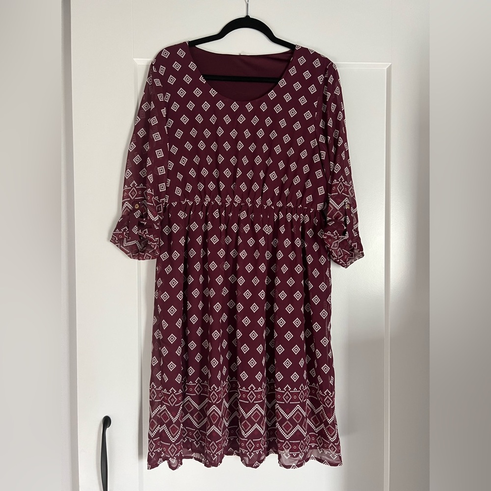 Pink Blush maternity dress size XL